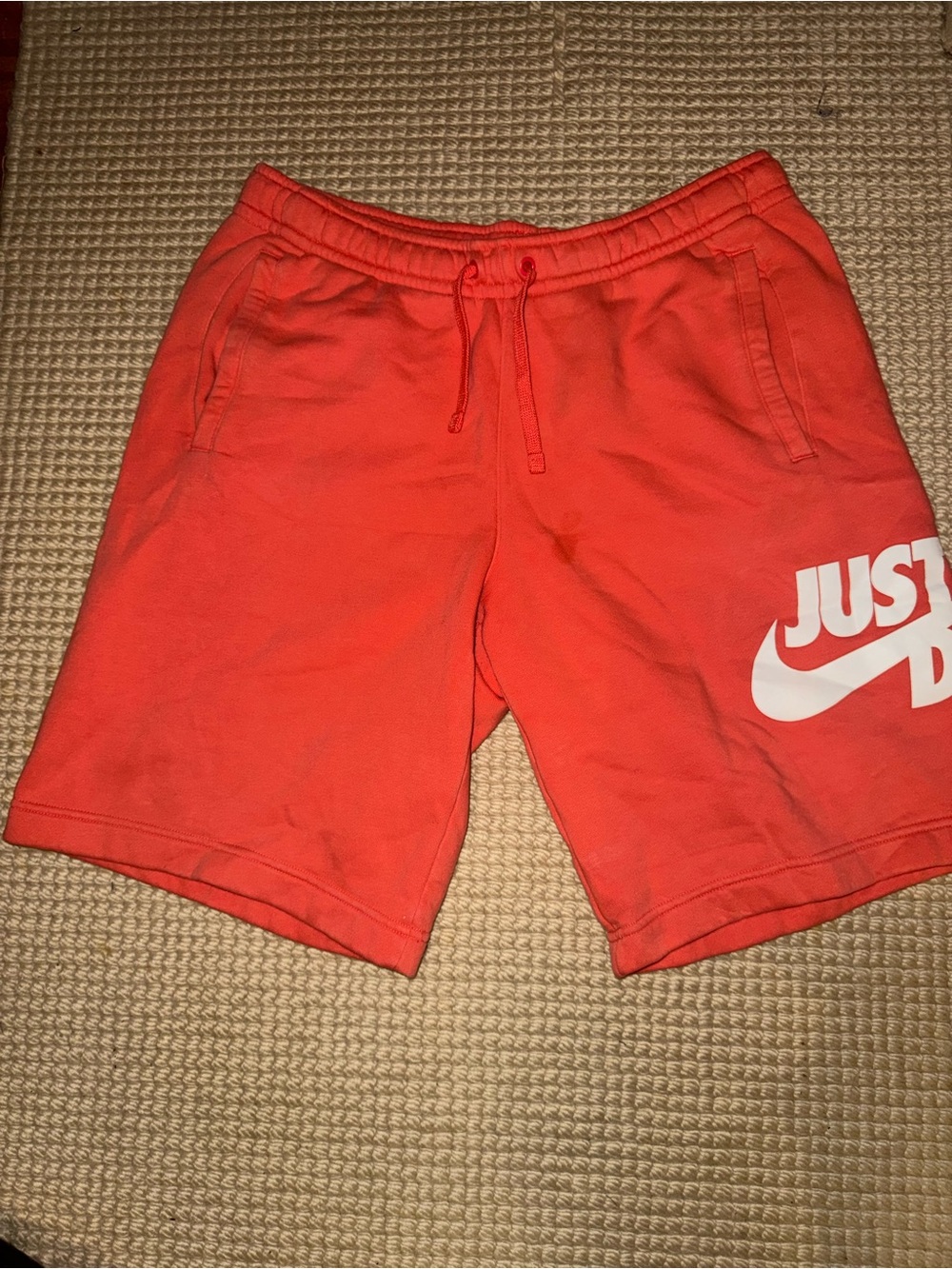 Nike Sportswear Club Fleece Shorts "Just Do It" Logo size M